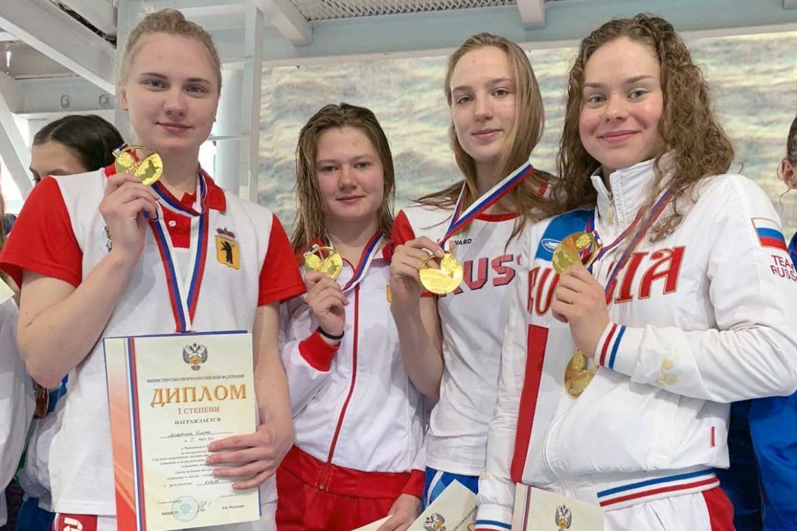 Пловцы Ярославля завершили Чемпионат России «золотом»