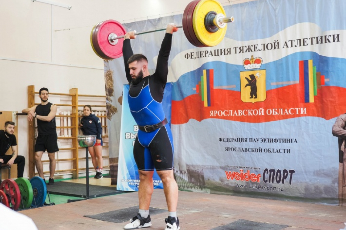 Первенство ЯО по тяжелой атлетике среди студентов: итоги