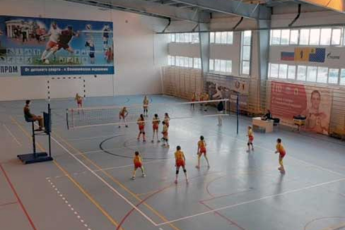Юные участники волейбольной Лиги сельских школ встретились в Мышкине