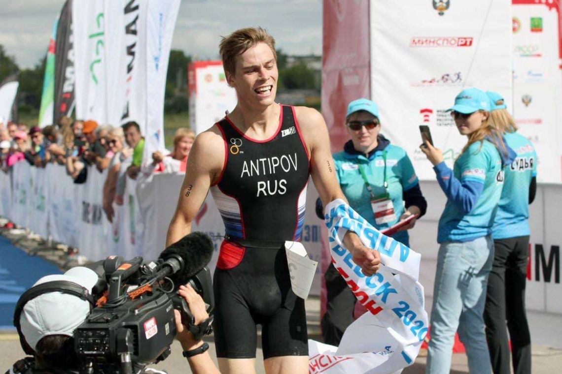 Григорий Антипов – чемпион России на олимпийской дистанции