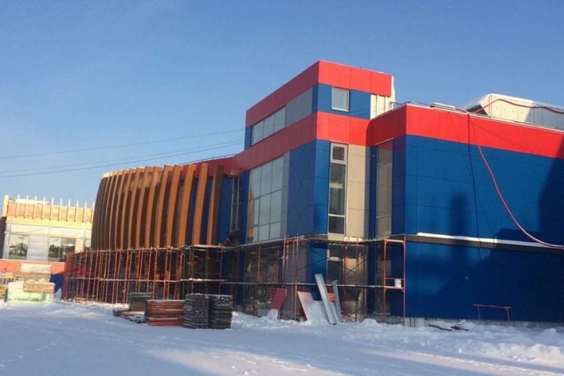 Власти показали, как выглядит строящийся волейбольный центр в Ярославле