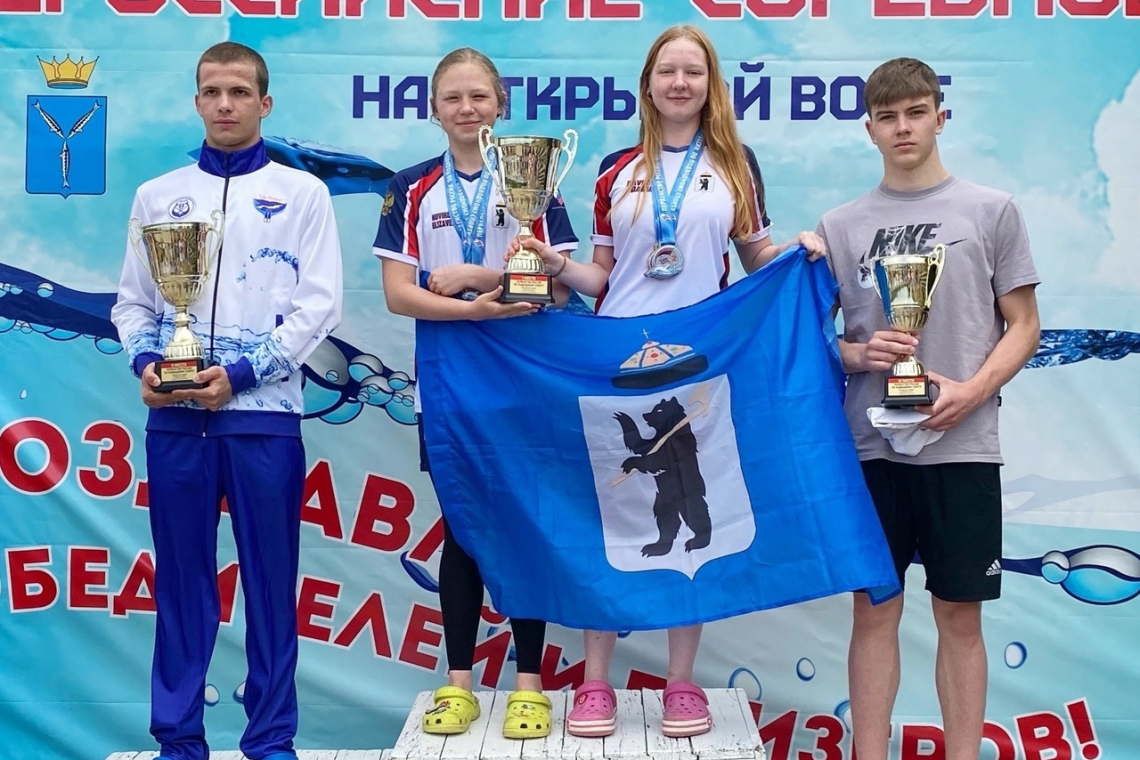 У ярославских пловцов девять медалей