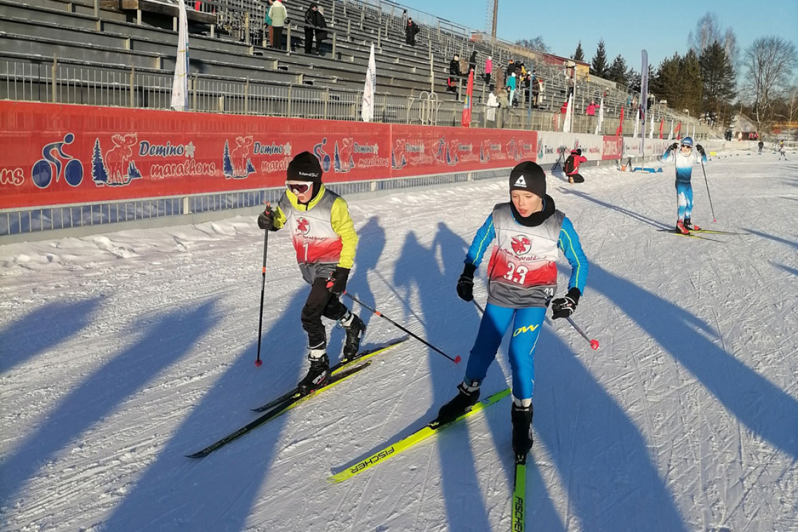 Прошла Рождественская гонка