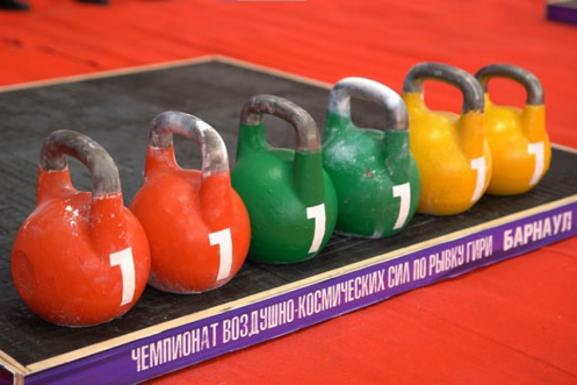 Гиревики Ярославской области с медалями