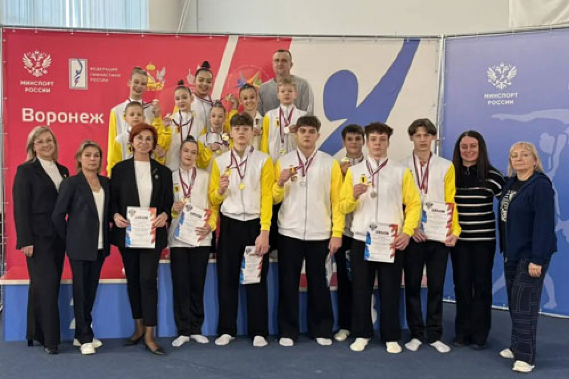 У ярославских акробатов россыпь медалей