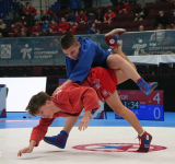 У самбистов четыре медали