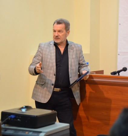 Андрей Бутенко напутствовал студентов “Начальной подготовки футбольных арбитров”