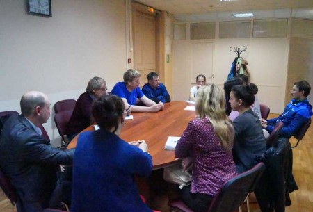 Состоялась рабочая встреча с руководителями школьных спортивных клубов