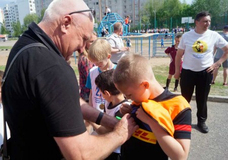 Александр Побегалов принял участие в награждении призеров Школьных Олимпийских игр