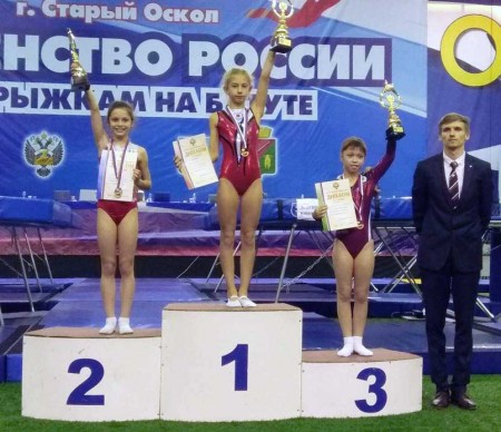 Двойной успех на двойном минитрампе